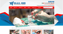 Desktop Screenshot of msgmed.com